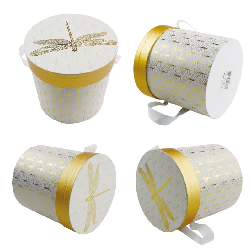 round cardboard hat boxes (8)