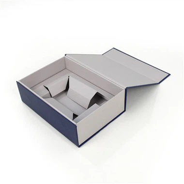 Aworan ti Igbejade: Aṣa Blue Art Deco Packaging Boxing Box