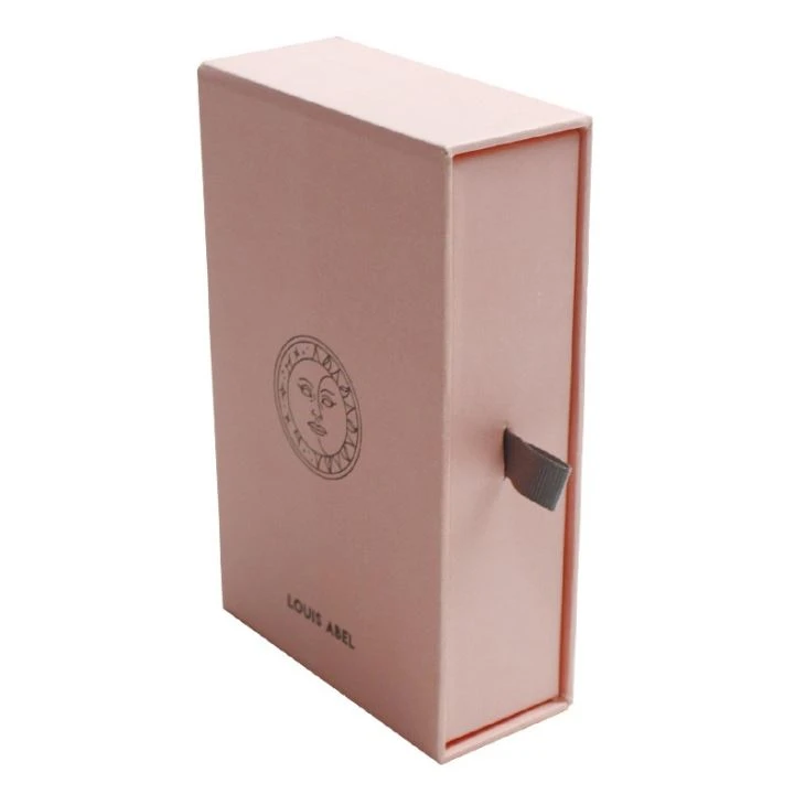 Personalised Packaging Boxes Pink Drawer Box